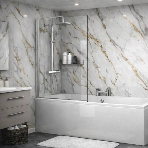 gold-marble-matt-250mm-bathroom-wall-panels-floors-to-walls