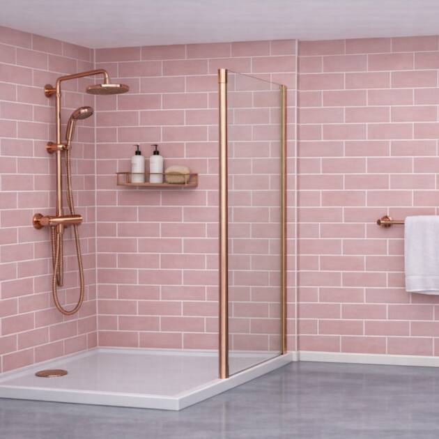 london-tile-pink-cutline-1.2m-pk-shower-wall-panel-floors-to-walls-bathroom